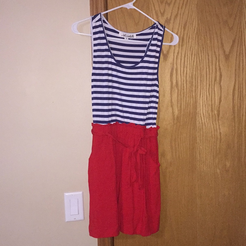Red,white, and blue dress